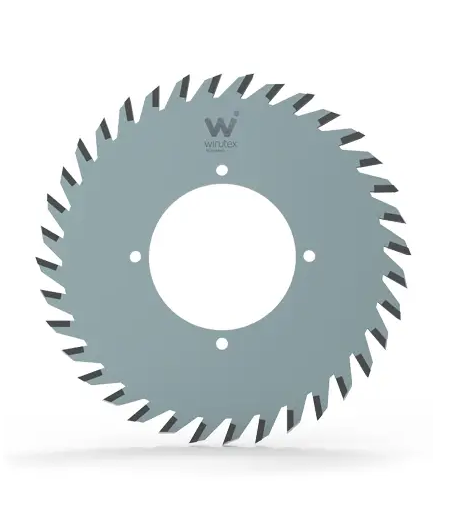 End cutting saw blade